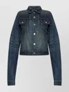 Balenciaga Fitted Denim Jacket Chest Pockets