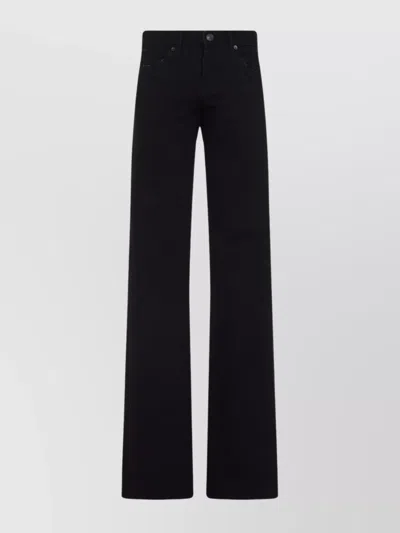 BALENCIAGA FITTED LOW WAIST PANTS