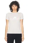 Balenciaga Activewear T-shirt In Off White