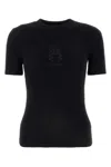 Balenciaga Crew Neck Fitted T-shirt With Short Sleeves