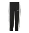 Balenciaga Fitted Track Pants In Black