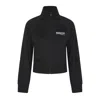 Balenciaga Fitted Zip-up Jacket With Tailored Silhouette And Modern Graphics In Black