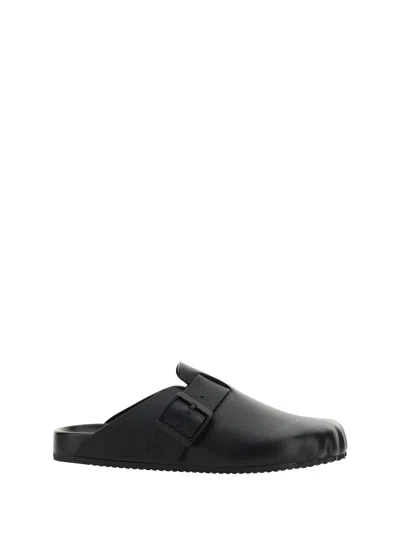 Balenciaga Sunday Mules In Black