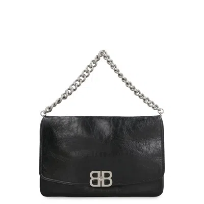 BALENCIAGA BALENCIAGA FLAP BB SOFT LEATHER BAG