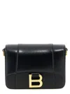 Balenciaga Black Leather Small Hourglass Crossbody Bag