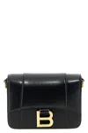 Balenciaga Black Leather Small Hourglass Crossbody Bag