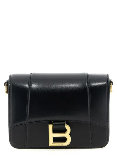 BALENCIAGA BALENCIAGA 'FLAP HOURGLASS' SMALL CROSSBODY BAG