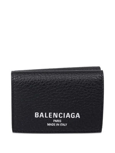 Balenciaga Flap Wallet In Black