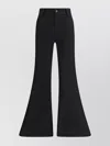 Balenciaga Flare Cotton Jeans Pockets