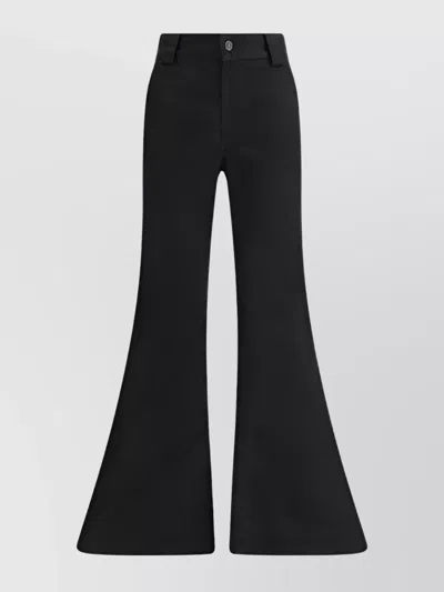 Balenciaga Flare Cotton Jeans Pockets