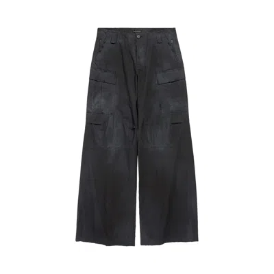 Pre-owned Balenciaga Flared Cargo Pants 'black' | Women's Size 38