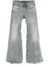 Balenciaga Flared Jeans In Blue