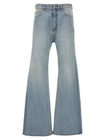 Balenciaga Flared Jeans In Blue