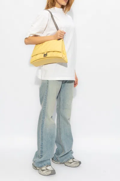 Balenciaga Flared Jeans In Light Blue