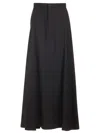 Balenciaga Hybrid Wool Skirt With Pants