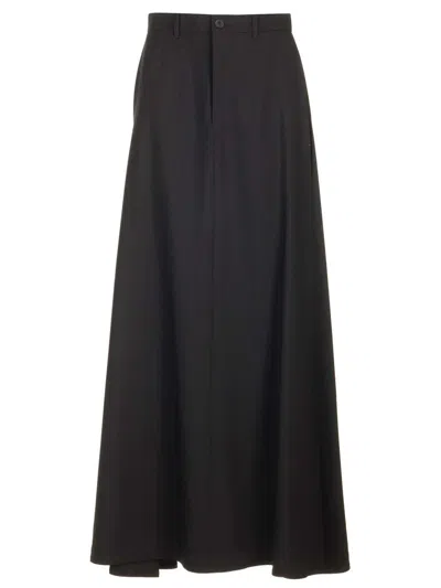 Balenciaga Flared Maxi Skirt In Default Title