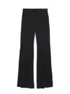 Balenciaga High-rise Flare Pants In Black