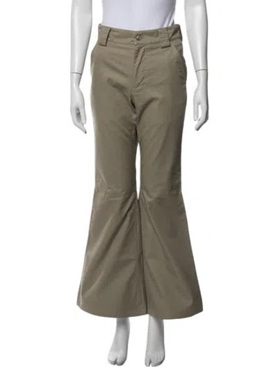 Pre-owned Balenciaga Flared Pants In Neutrals