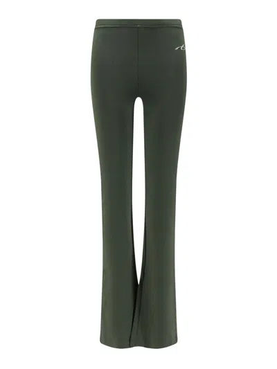 Balenciaga Flared Techwear Leggings In Technical Fabric In Multi