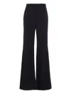 Balenciaga Flared Trousers In Black