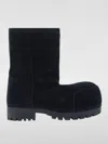Balenciaga Flat Ankle Boots  Woman Color Black In Schwarz