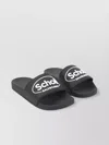 Balenciaga X Scholl Logo Pool Slides