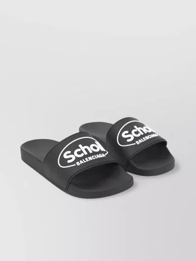 BALENCIAGA FLAT DESIGN POOL SLIDE SLIPPER