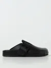 Balenciaga Sunday Leather Clogs In Black