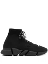 Balenciaga Speed Lace Up Stretch Knit Sneakers