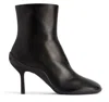 Balenciaga Stivaletti Shibuya 80 In Pelle Nera   Donna In Black