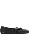 Balenciaga Flat Shoes In Black