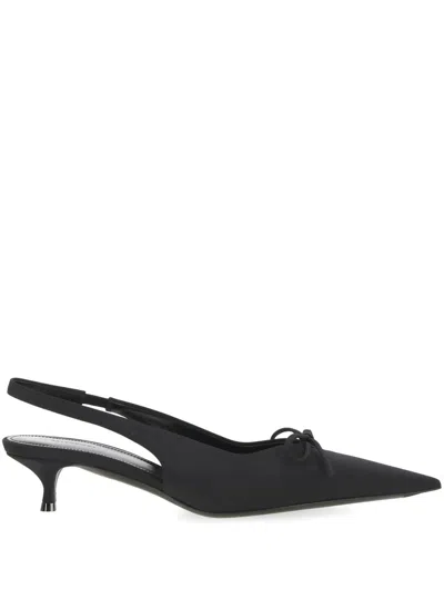 Balenciaga Flat Shoes In Black