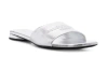 Balenciaga Flat Shoes Light And Natural In Silver