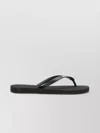 Balenciaga Flat Sole Slide Sandals With Open Toe