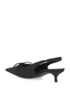 Balenciaga 40mm Slingback Leather Pumps In Black