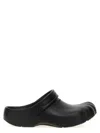 Balenciaga Sunday Molded Flat Shoes Black In Black