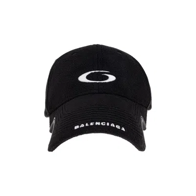 Pre-owned Balenciaga Fleece Cap 'black' | Men's Size L