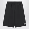 Balenciaga Black Fleece Collab Under Armour Shorts In Black