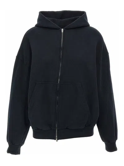 Balenciaga Flipped Uni Hoodie In Black