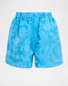 Balenciaga Floral Jacquard Boxer Shorts