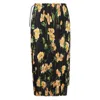 Balenciaga Skirt In Yellow/black