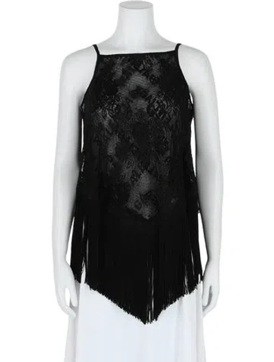 Pre-owned Balenciaga Floral Print Tunic W/ Tags In Black
