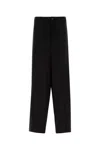 Balenciaga Ironed Pleats Twill Wide-leg Pant