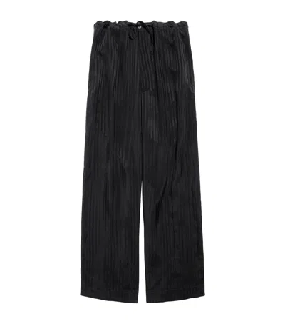 Balenciaga Fluid Tailored Trousers In Black