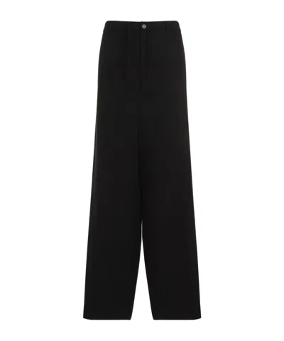 Balenciaga Fluid Trousers In Black