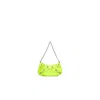 Balenciaga Women's Fluo Leather Le Cagole Mini Handbag In Green