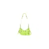 Balenciaga Fluo Yellow Nappa Leather Le Cagole Xs Shoulder Bag