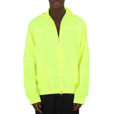 Balenciaga Fluorescent Yellow Tracksuit Jacket In Green