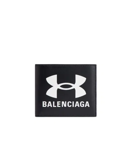 Balenciaga Folding Wallet In Black