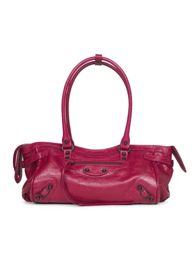Balenciaga Framboise Le City East-west Shoulder Bag